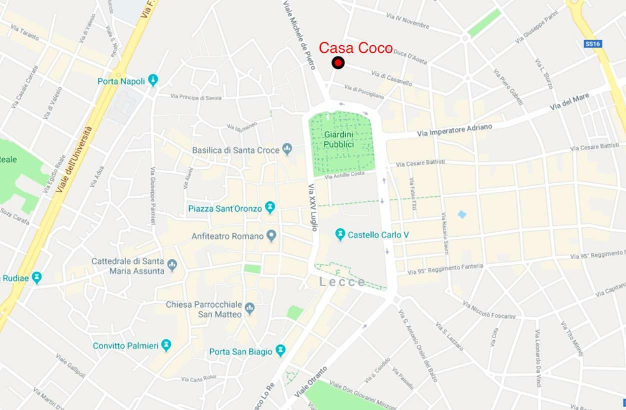 Casa Coco Apartment Lecce Luaran gambar